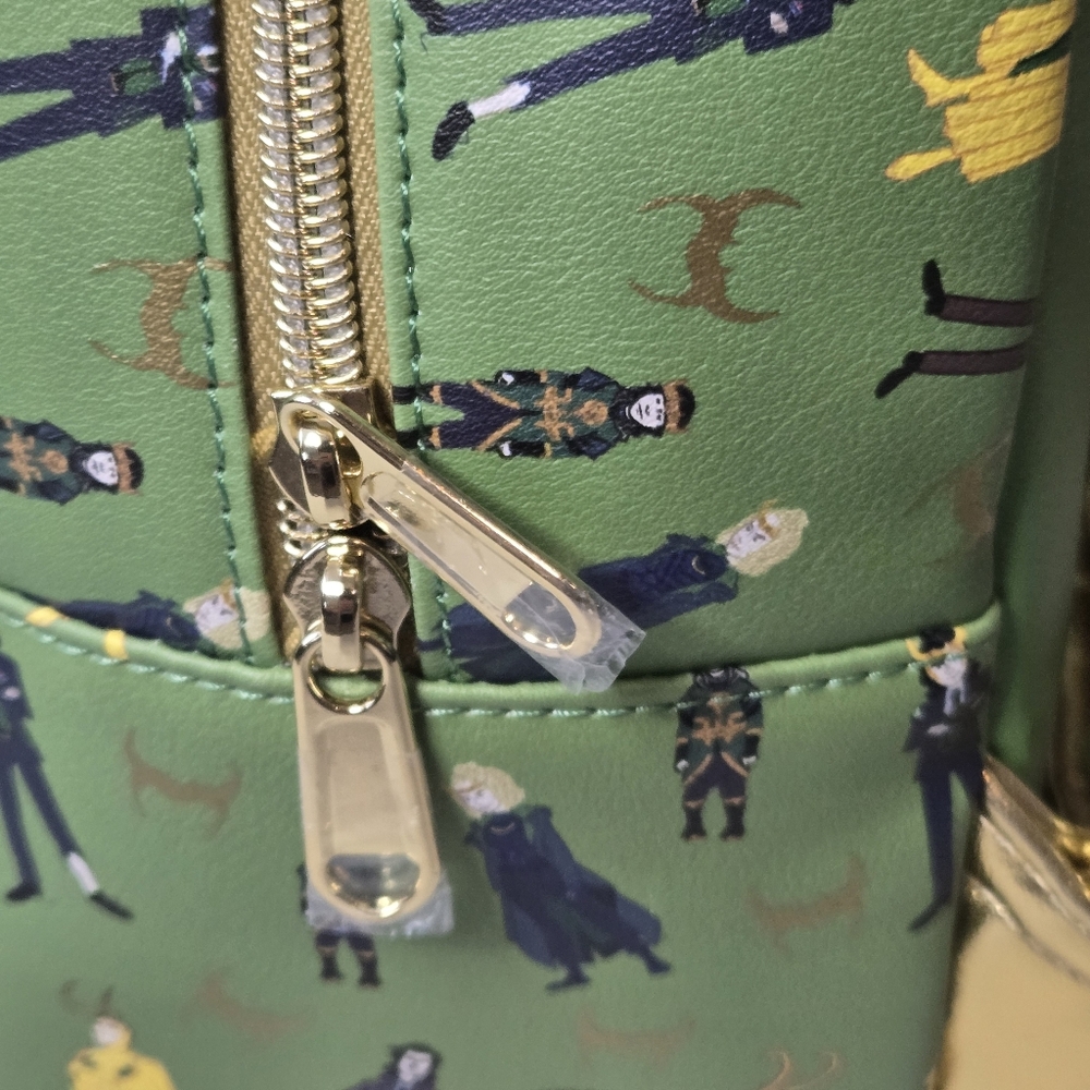 Loungefly Disney Marvel Loki Multiverse Variants Mini Backpack NWT - Picture 5 of 13